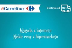 Produkty spożywcze z eCarrefour.pl dostępne w całej Warszawie